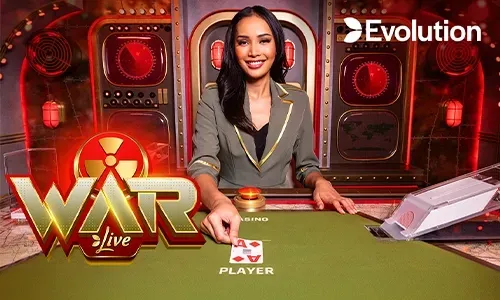 Futuristic baccarat table in a virtual casino